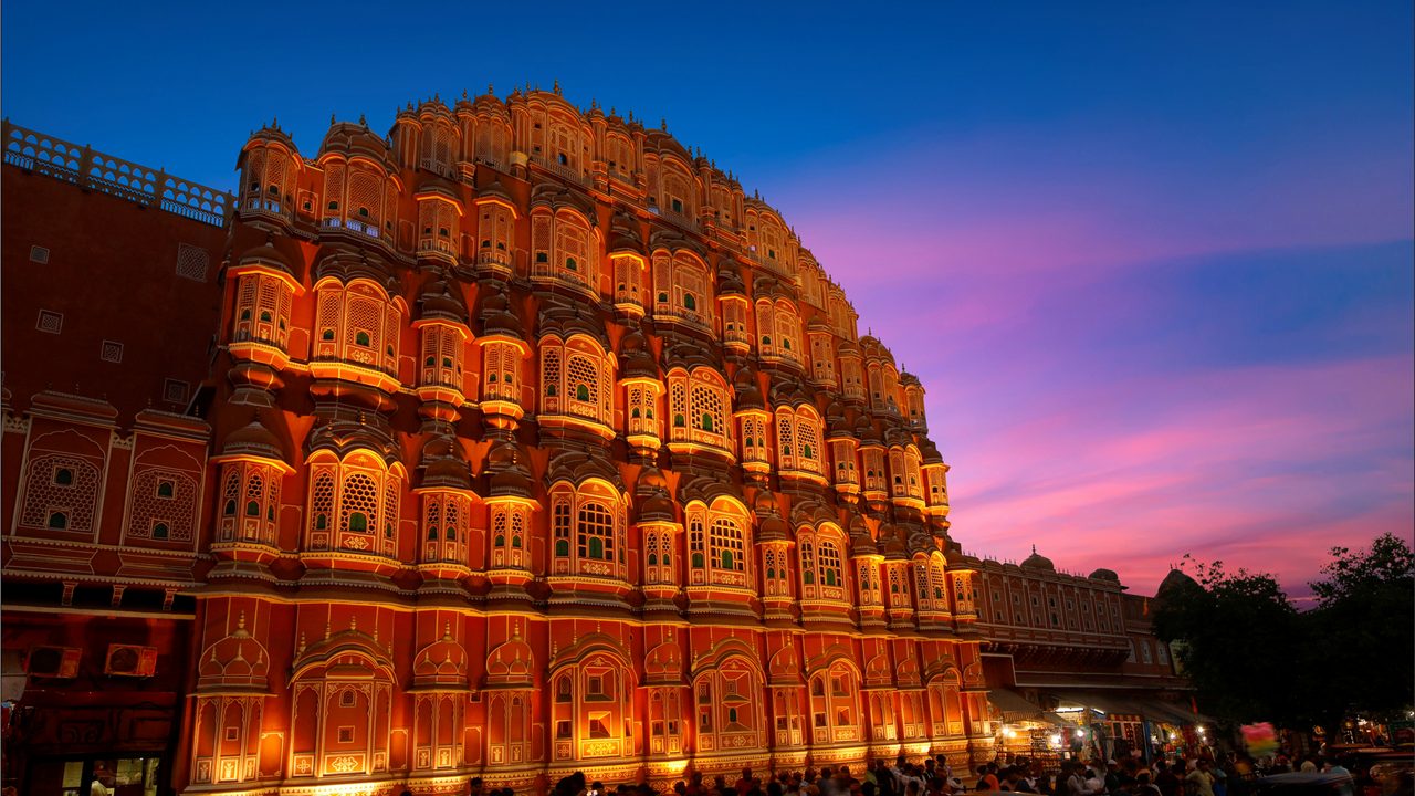 Jaipur - The Pink City with royal heritage and vibrant bazaars